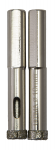 Сверло алмазное по керамограниту Ultima 10х67 мм. 3-гранный хвостовик, блистер 2 шт